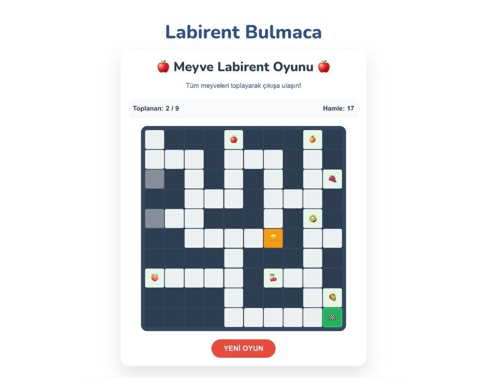 Labirent Bulmaca