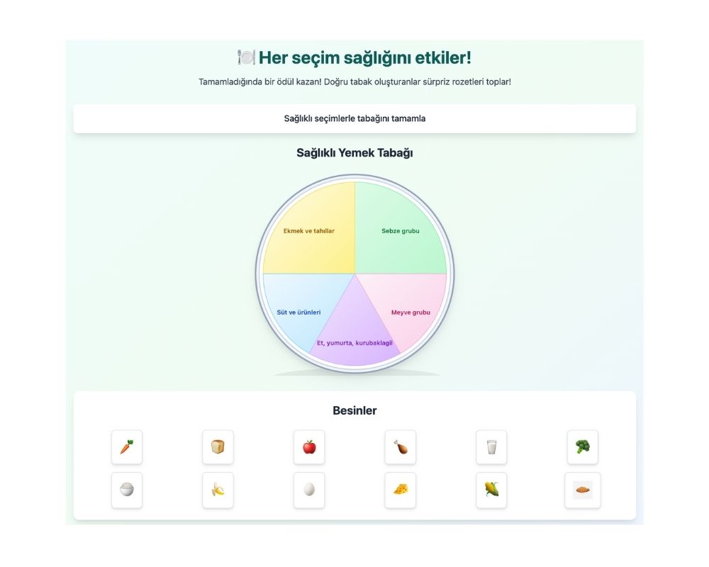 Sağlıklı Tabağım